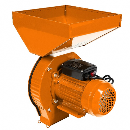 Moara electrica ruseasca pentru cereale si stiuleti Ural 3500 W, 200 kg/h, cuva mare [2]