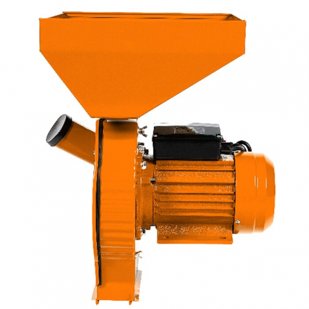 Moara electrica ruseasca pentru cereale si stiuleti Ural 3500 W, 200 kg/h, cuva mare [3]