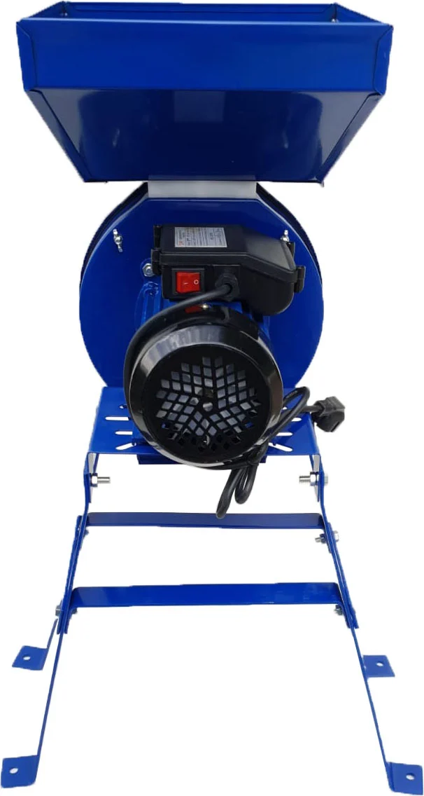 Moara ruseasca pentru cereale si stiuleti cu suport, motor 3.5 Kw, 20 ciocanele, 4 site, cuva mare, 200 kg/h [2]