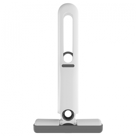 Stergatoare geam - Mop de mână Flippy, mini portabil, cu sistem de stoarcere, dispozitiv de curățare manuală, cu burete absorbant, material PVA, suprafețe și ferestre multiple, 29,5 x 15,5 cm, alb Culoare: Patentat [mop