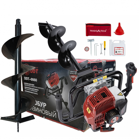 Motoburghiu/foreza pamant DDT 6 Cp, 8000 Rpm cu burghiu pamant 250 x 800 mm [0]