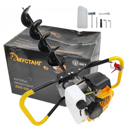 Motoburghie - Motoburghiu / foreza pamant Mustang 6 Cp, 8000 Rpm, fara burghiu