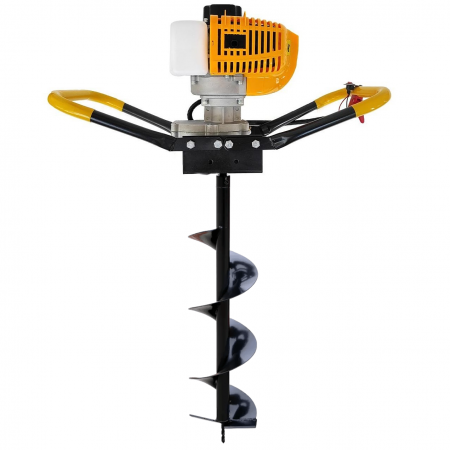 Motoburghiu / foreza pamant Mustang 6 Cp, 8000 Rpm cu burghiu 150 x 800 mm [1]