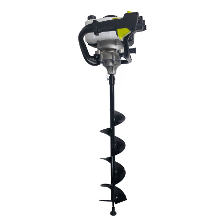 Motoburghiu pentru pamant Wertcraft TOOLS NT-GD520A + burghiu de 150 mm, motor in 2 timpi, 52cc, 2.3 CP, turatie maxima 10000 RPM [1]