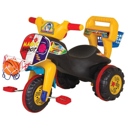 Triciclete - Motocicletă cu spătar si pedale RDB-B-7069