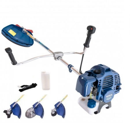 Motocoasa pe benzina Baikal BK-4200, 4.7 Cp, 52 CC, 3 acc. incluse + Accesoriu pentru suflat frunze [1]