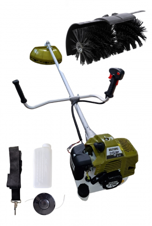 Motocoasa pe benzina EL5500 Eltos 4.7 CP , 5500 W, 10.000 rpm + Perie zapada/maturat [0]