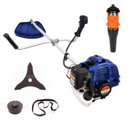 Gradina - Motocoasa pe benzina Micul Fermier 1310, 3.4 Cp, 43 CC, 3 acc. incluse +Accesoriu MTC pentru suflat frunze