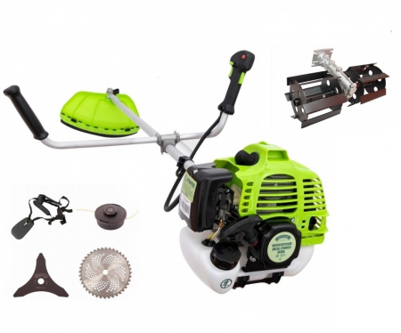 Motocoasa pe benzina Micul Fermier 1311, 3.4 Cp, 43 CC, 4 acc. incluse + Prasitoare 28mm * 9T [0]