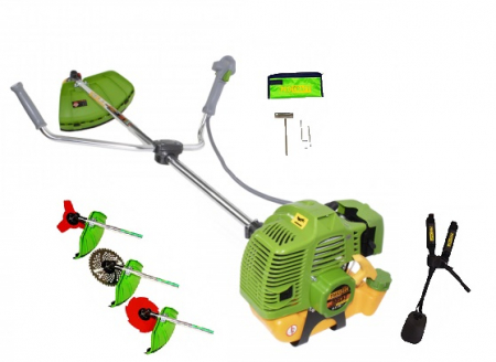 Gradina - Motocoasa pe benzina ProCraft T4200PRO, 5.7 Cp, 52 CC, 4 acc. incluse