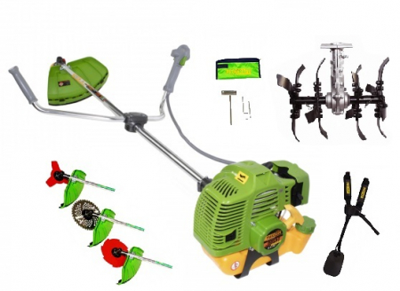 Motocoasa pe benzina ProCraft T4200PRO, 5.7 Cp, 52 CC, 4 acc. incluse Cultivator 28MM*9T [0]