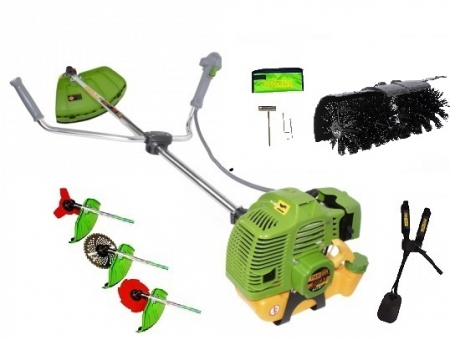 Motocoasa pe benzina ProCraft T4200PRO, 5.7 Cp, 52 CC, 4 acc. incluse + Perie zapada/maturat [0]