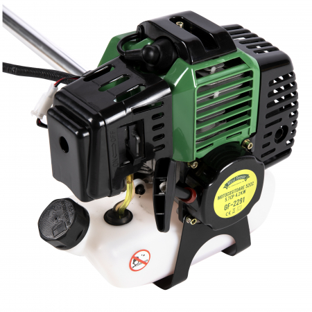 Motocoasa pe benzina tip rucsac Micul Fermier 2291, 5.7 Cp, 52 CC, 4 acc. incluse [10]