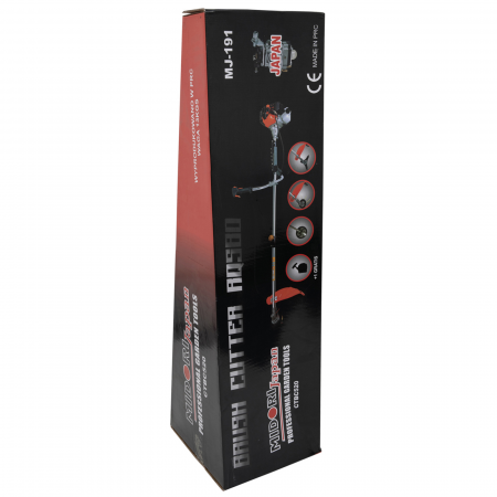 Motocoasa pe benzina Midori Japan, 6.2 Cp, 52 CC, 4 acc. incluse [6]