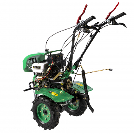 Motocultor Micul Fermier GF-2294, 7.5 Cp, 212 CC, start electric, grup freze, roti, manicoti grup freze & manicoti roti [1]