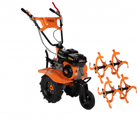 Motocultor Detoolz DZ-M122 4T, 7 Cp, 212 CC, latime de lucru 900 mm [0]