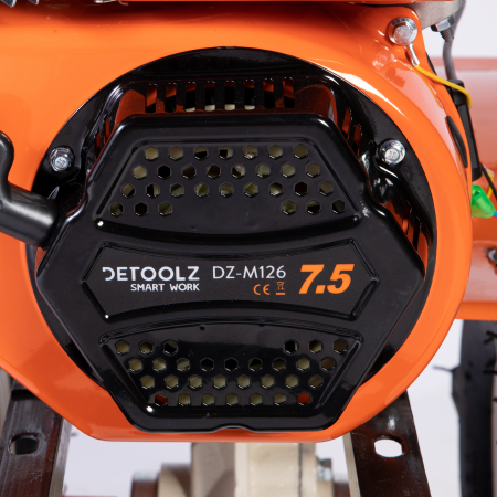 Motocultor Detoolz DZ-M126 4T, 7.5 Cp, 212 CC, 24 lame cu disc [6]