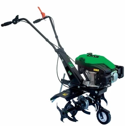  Motocultoare - Motocultor Micul Fermier 6cp 173cc, benzina 4T, 1 viteza, pornire manuala, cu roti