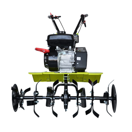 Motocultoare - Motocultor pe benzina MESTERINO TOOLS BJXT80-212, 212 cmc, 7 cai putere, trasmisie pe curea, viteze 1 inainte si 1 inapoi, latime de lucru 85 cm, adancime de lucru 16-30 cm