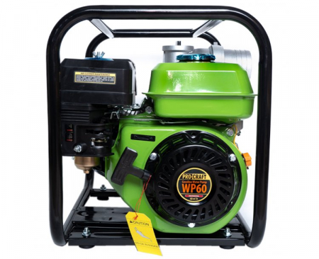 Motopompa pe benzina 4 timpi, PROCRAFT WP60, 5.5 CP, 2", 30 mc/h, 28m [0]