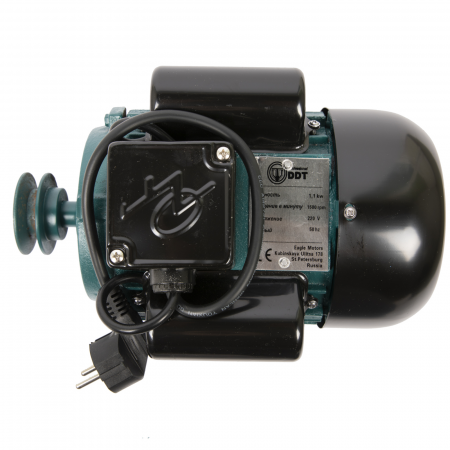 Motor electric monofazat, DDT, 1100 W, 1500 rpm, 2 condensatori, corp fonta [2]