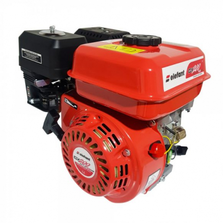 Motor pe benzina Elefant GX200, 6.5 CP, 3600 rot/min, ax 20 mm [1]