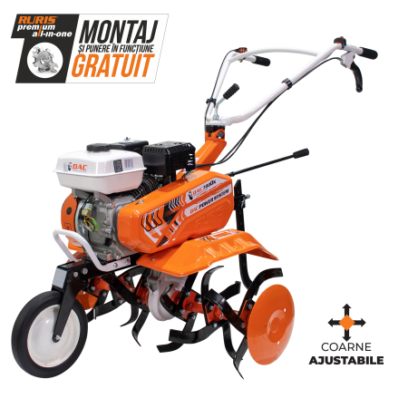 Motocultoare - Motosapa dac 7000k + roti cauciuc 4.00-8+rarita