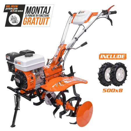 Motocultoare - Motosapatoare dac 185 + roti cauciuc 5.00-8