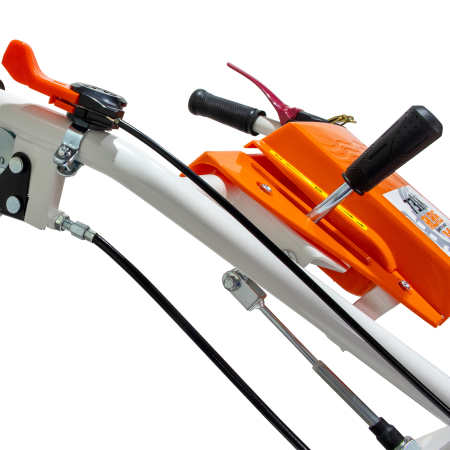 Motosapatoare ruris 731k + roti cauciuc 5.00-8+rarita ajustabila+roti metalice 350 fara manicot [6]