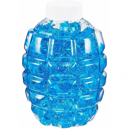 Jucarii, Copii & Bebe - Munitie, Flippy, 20.000 Bile Gel pentru pistoale de jucarie Gel Blaster, Sticla Ananas 10.5x6.5 mm, Albastru
