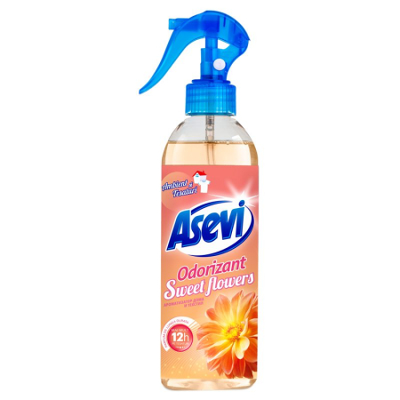 Sub 99 Lei - Odorizant Camera Spray, Asevi, 400 ml Sweet Flowers
