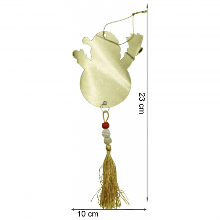 Ornament brad, Flippy, Om de zapada, Auriu, Lucios, 10*23CM, Acril, Interior/ Exterior [5]