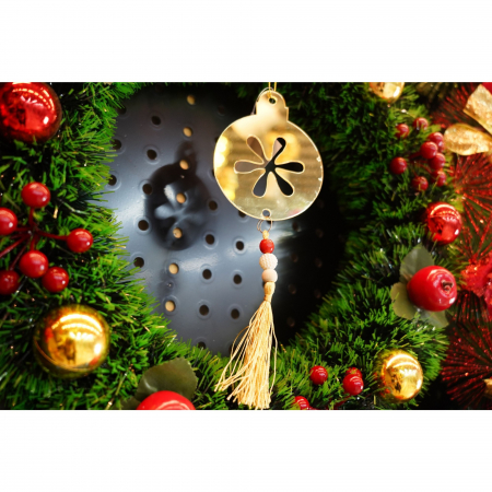 Ornament brad, Flippy, Rotund, Auriu, Lucios, 10*23CM, Acril, Interior/ Exterior [2]