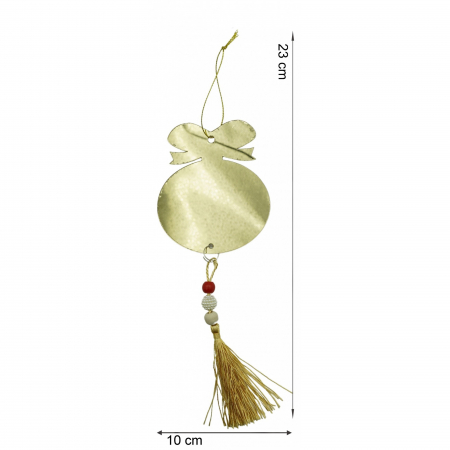 Ornament brad, Flippy, Rotund, Auriu, Lucios, 10*23CM, Acril, Interior/ Exterior [5]