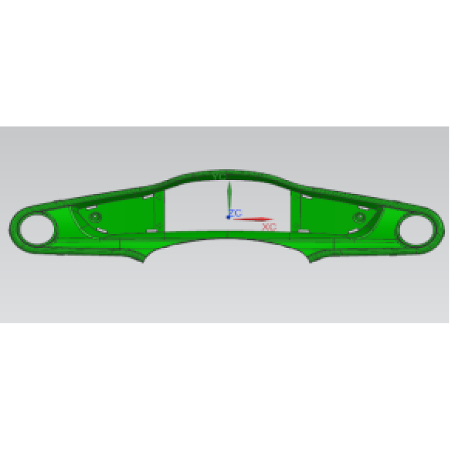 Piese mașini electrice - Ornament planșă de bord pentru mașină electrică RDB Q7 - piesă originală