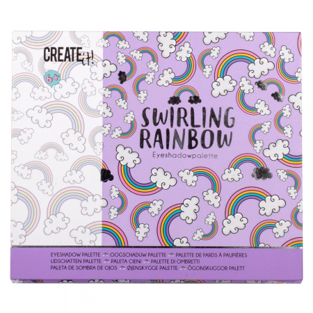 Paleta de fard de pleoape, Create it, Swirling Rainbow [1]