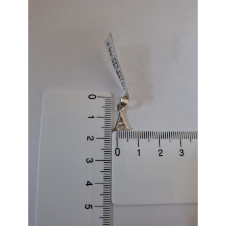 Pandantiv din Argint 925, 1 g, Litera A [3]