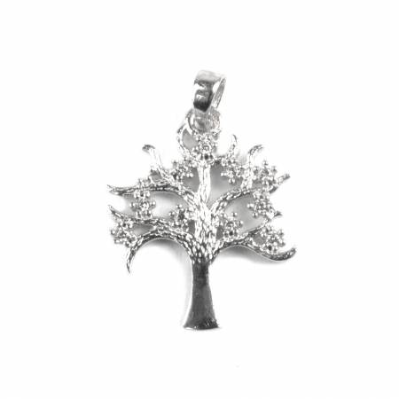 Pandantiv din Argint 925 Copacul vietii cu pietre [2]