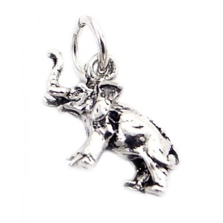 Pandantive Argint - Pandantiv din Argint 925 Elefant patinat