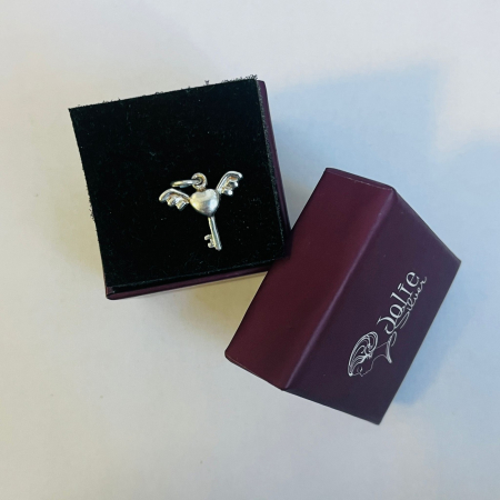 Pandantiv din Argint 925 Jolie Silver, Model Cheita cu Aripi, 13 x 17 mm, 1.1 g [1]