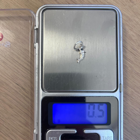 Pandantiv din Argint 925 Jolie Silver, Model Delfin cu Zirconii, 17 x 5 mm, 0.5 g [2]