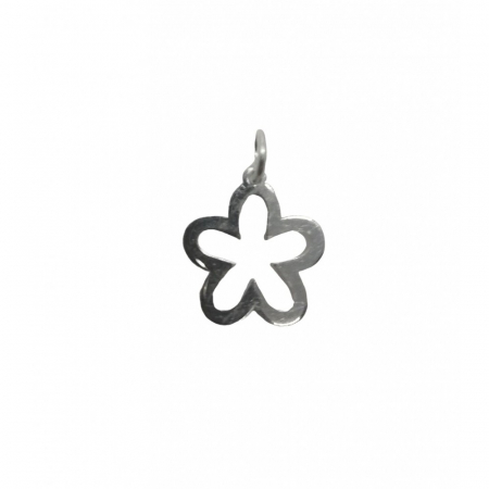 Pandantiv din Argint 925 Jolie Silver, Model Floare contur, 15 x 10 mm, 0.5 g [1]
