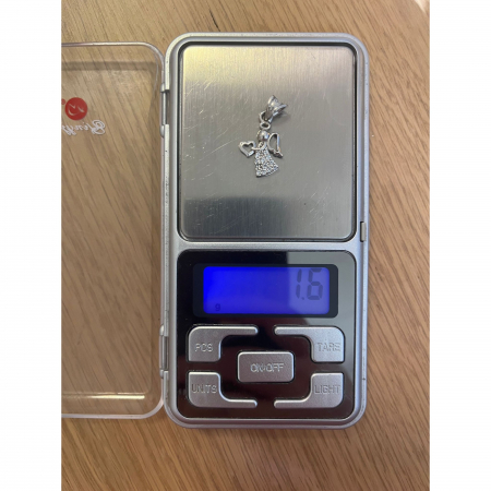 Pandantiv din Argint 925 Jolie Silver, Model Inger Rodiat, 22 x 12 mm, 1.6 g [4]