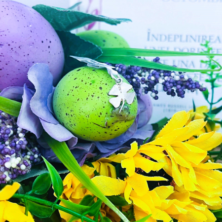 Pandantiv din Argint 925 Jolie Silver, Model Trifoi, 18 x 10 mm, 1 g [3]