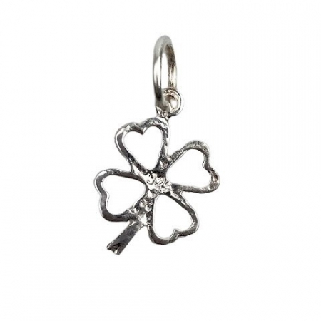 Pandantiv din Argint 925 Jolie Silver, Model Trifoi Contur, 20 x 12 mm, 0.7 g [1]