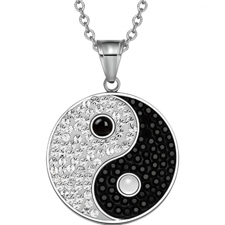 Pandantiv din Argint 925 Jolie Silver, Model Ying si Yang, 11 x 11 mm, 1.2 g [1]