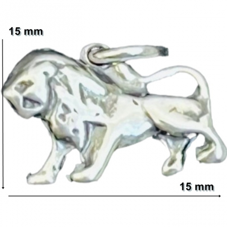 Pandantiv din Argint 925 Jolie Silver, Zodia Leu, 15 x 15 mm, 1.2 g [2]
