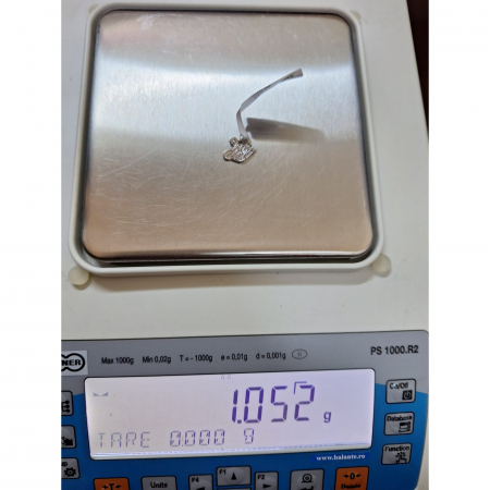 Pandantiv din Argint 925 Lebada cu Zirconii Mica [2]