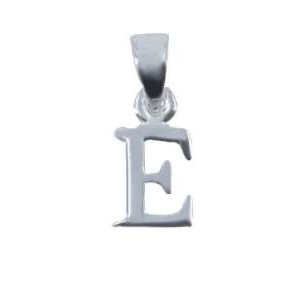 Bijuterii argint - Pandantiv din Argint 925, Litera E