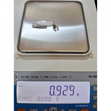 Pandantiv din Argint 925 Potcoava Filigran cu Piatra [6]